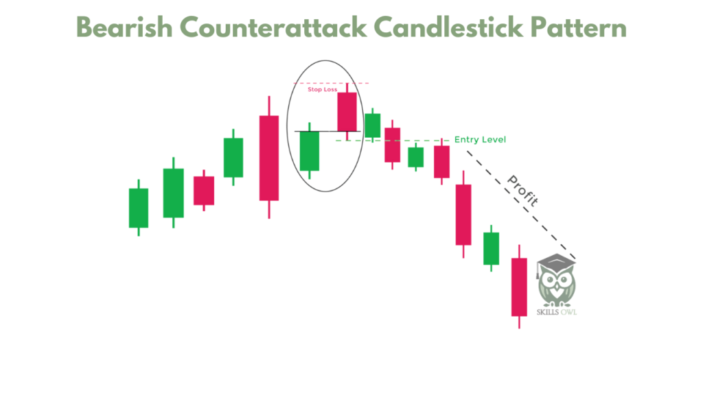 Bearish Counterattack Candlestick Pattern